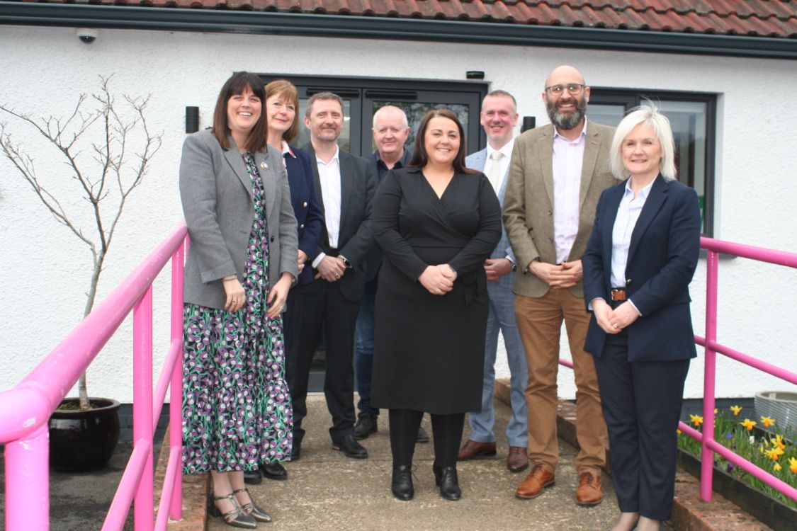 Visitors from the Department for the Economy and colleges in Kent were welcomed to SERC Holywood Campus by SERC CEO Tommy Martin and senior staff